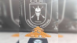 Drogas apreendidas (Foto: Divulgação/PMAM)