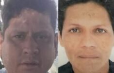 Desaparecidos: Paulo Dheiwid dos Reis Santana e David Guimarães deAssis (Foto: Divulgação/PC-AM)