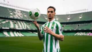 O Real Betis anunciou a contratação de Antony (Foto: Divulgação/Real Betis)