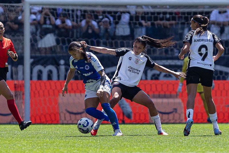 Corinthians x Cruzeiro - Brasileirão Feminino (Foto: Rafael Ribeiro/CBF)