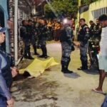 O local de homicídio foi isolado pela polícia (Foto:Divulgação)