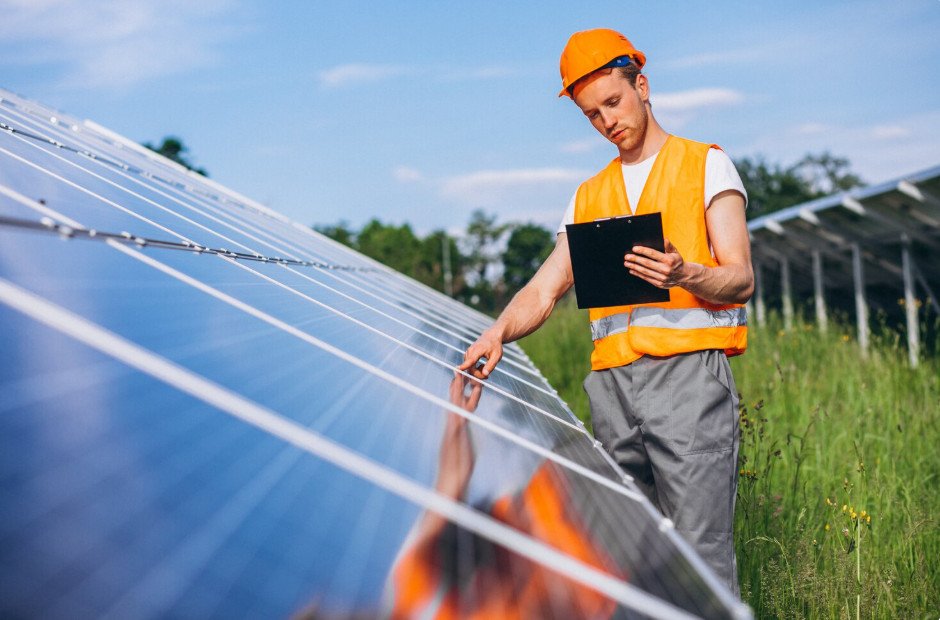 A instalação de placas solares começa com a avaliação do imóvel por uma empresa especializada, que analisa o consumo médio de energia e define o tamanho do sistema necessário -foto: Freepik Energia solar vale mesmo a pena? Setor cresceu seis vezes no Amazonas