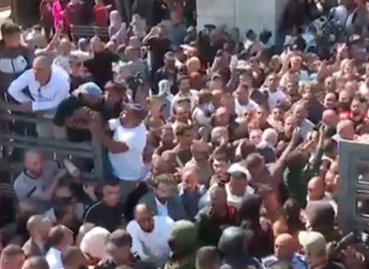 Libertação de prisioneiros palestinos (Foto: Reprodução)