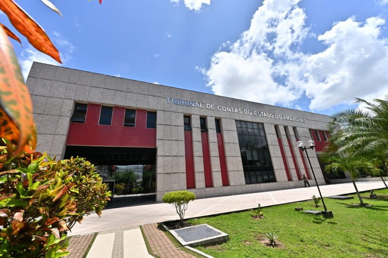 Fachada do Tribunal de Contas do Amazonas (Foto: Joel Arthus / TCE-AM) TCE-AM destaca decisão do STF sobre transparência nas emendas