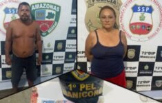 Casal é preso por tráfico de drogas em Manicoré
