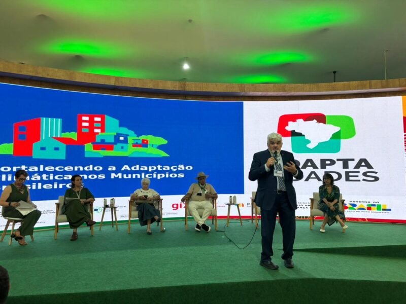 Conselheiro do TCE-AM defende governança climática na COP30