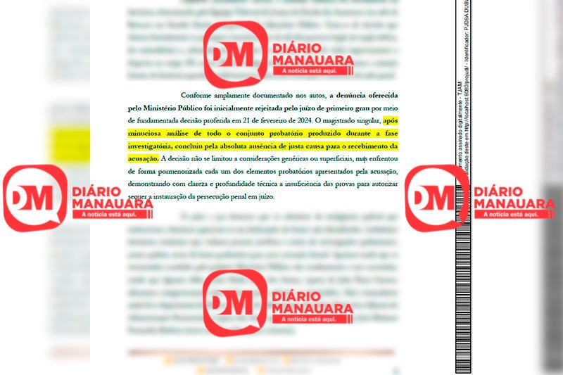 A denúncia carece de lastro probatório mínimo e se baseia em meras presunções (Foto: Reprodução)