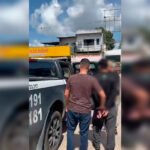 Ação policial prende homem no âmnito de violência doméstica (Foto: Divulgação/PC-AM)