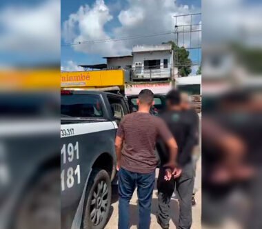 Ação policial prende homem no âmnito de violência doméstica (Foto: Divulgação/PC-AM)