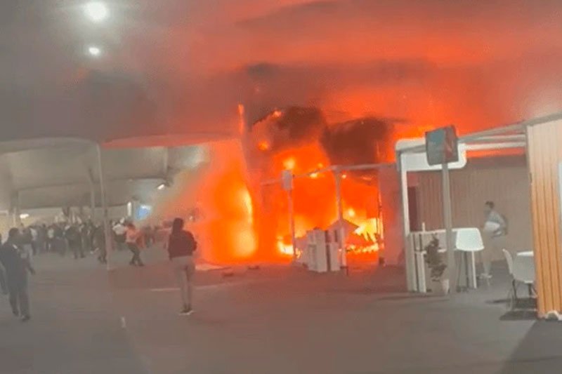 Incêndio atinge pavilhão da COP30 e área é evacuada em Belém