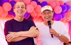 Senadores participam de agenda no Careiro Castanho — Foto: Divulgação