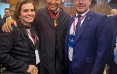 Presidente e corregedor do TCE-AM prestigiam posse no TCE-SP