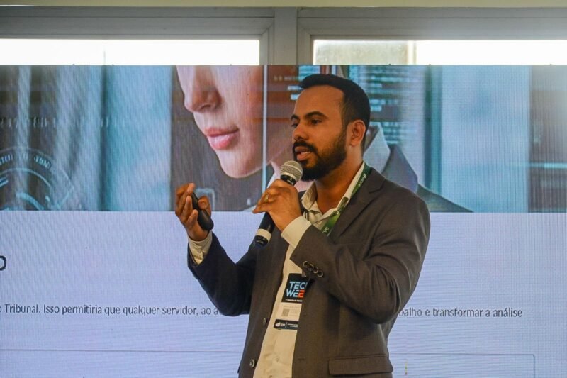 Diretor de Inteligência Artificial, Arlesson dos Anjos (Foto: Divulgação) TCE-AM apresenta IA Processual na TechWeek do TCDF
