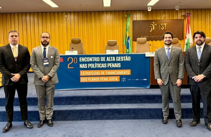 2º Encontro Nacional de Alta Gestão em Políticas Penais, em Brasília (Foto: Divulgação) TCE-AM lança manual e consolida referência nacional no país