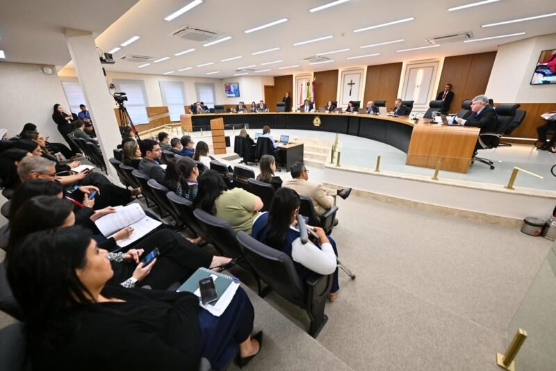 Conselheiros do Tribunal de Contas do Amazonas (Foto: Joel Arthus/DICOM/TCE-AM) TCE-AM reprova contas da Câmara de Pauini em 2023