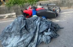 Motociclista morre após colisão com carreta no Distrito Industrial