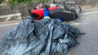 Motociclista morre após colisão com carreta no Distrito Industrial