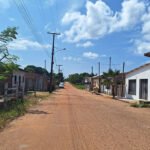 Rua Duque de Caxias, no bairro Campina, em Faro (Foto: Josemar Antunes)