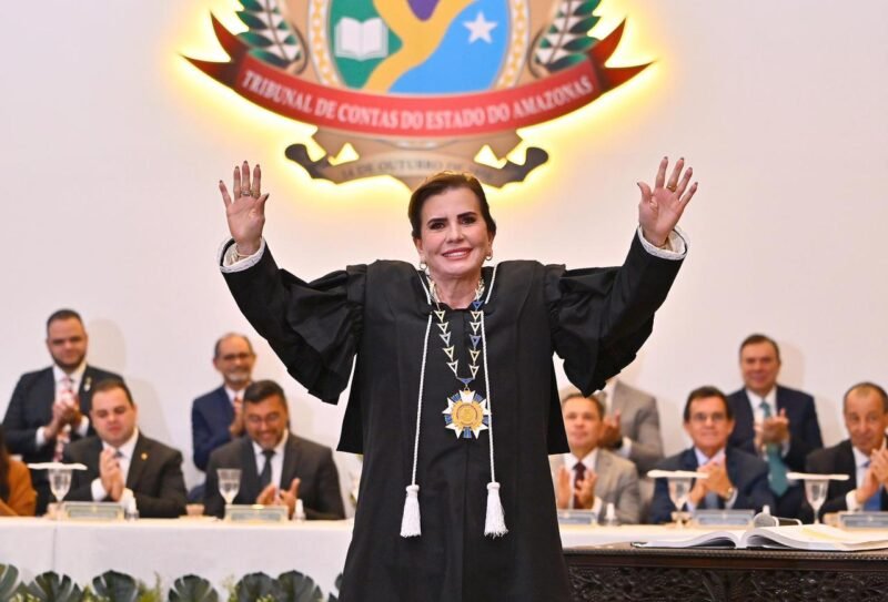Yara Lins inicia 3º mandato e reforça trajetória no TCE-AM