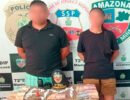 O casal foi preso por tráfico de drogas em Manicoré (Foto: Divulgação)