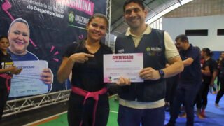 Curso de Defesa Pessoal Feminina (Foto: Divulgação)