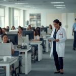 Ambientes de trabalho (Foto: IA)