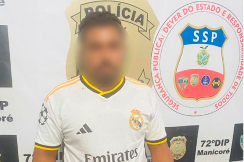 Foragido da Justiça é preso com drogas no interior do AM
