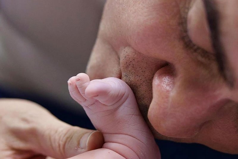 O prefeito de Manaus, David Almeida, anunciou o nascimento de seu filho, David Benedito (Foto: Instagram/David Almeida) Nasce David Benedito, filho do prefeito David Almeida