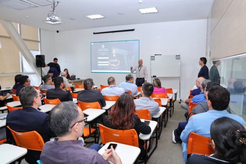 Apresentação do Sistema E-Auditor (Foto: Filipe Jazz/TCE-AM) TCE-AM apresenta Sistema E-Auditor das auditorias