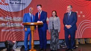 Corregedor do TCE-AM assume primeira Secretaria do IRB