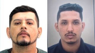 Cliverson e Vinicius são procurados por roubo milionário em Boca do Acre (Fotos: Divulgação/PC-AM)