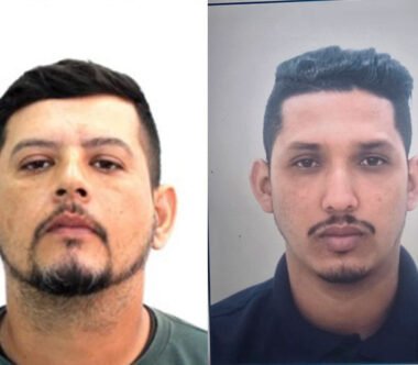 Cliverson e Vinicius são procurados por roubo milionário em Boca do Acre (Fotos: Divulgação/PC-AM)