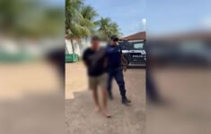 Homem foi preso em flagrante em Nova Olinda do Norte (Foto: Divulgação/PC-AM)