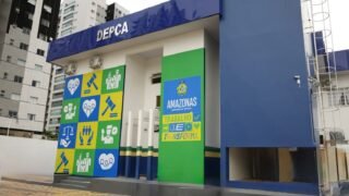 Fachada da Depca (Foto: Erlon Rodrigues/PC-AM)