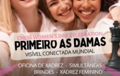 Manaus entra no movimento mundial e realiza grande evento de xadrez feminino no Dia da Mulher