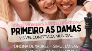 Manaus entra no movimento mundial e realiza grande evento de xadrez feminino no Dia da Mulher