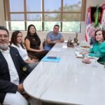 O encontro foi mediado pelo deputado estadual Wilker Barreto (Foto: Filipe Jazz/DICOM TCE-AM)