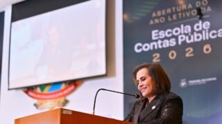 Yara Amazônia Lins, conselheira-presidente do TCE-AM (Foto: Joel Arthus/TCE-AM)