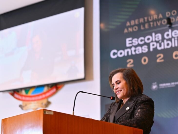 Yara Amazônia Lins, conselheira-presidente do TCE-AM (Foto: Joel Arthus/TCE-AM)