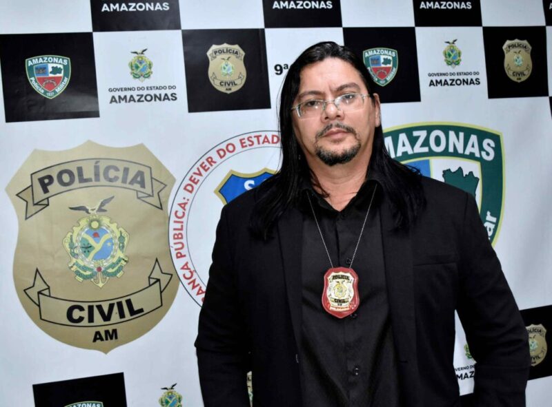 Fabiano Rosas, titular do 9º DIP, preso por extorsão a empresário (Foto: Mayara Viana/PC-AM))