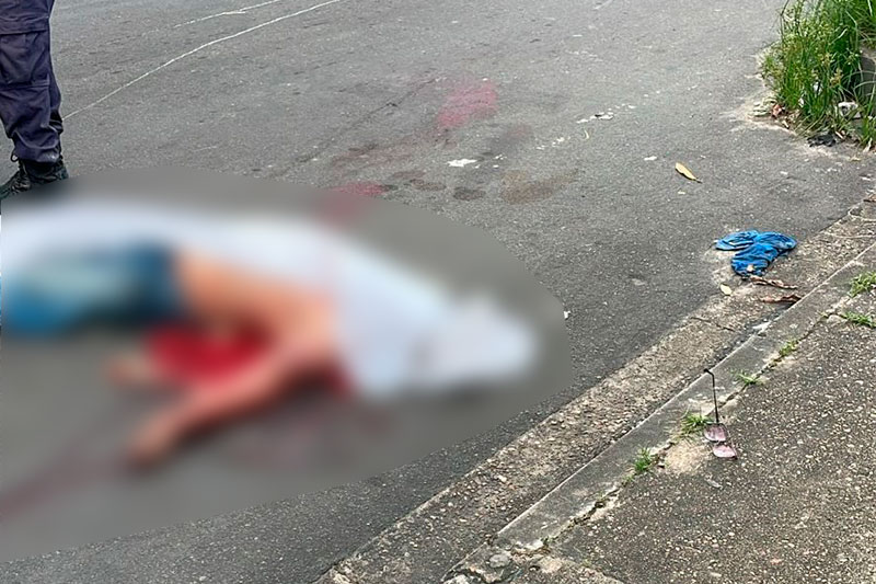 Em Manaus, homem é morto a tiros no bairro Jorge Teixeira