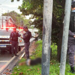 A vítima foi alvejada a tiros e levada para o hospital (Foto: Divulgação)