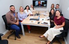 Reunião entre TCE-AM e PGE (Foto: Filipe Jazz/TCE-AM)