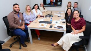 Reunião entre TCE-AM e PGE (Foto: Filipe Jazz/TCE-AM)