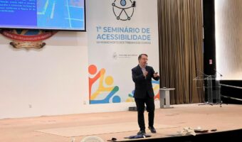 Seminário foca acessibilidade (Foto: Álefe Penha/DICOM TCE-AM)