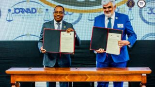 Acordo entre TCE-AM e Angola (Foto: Divulgação/Tribunal de Contas de Angola)