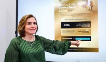 Marco histórico no TCE-AM (Foto: Filipe Jazz/Dicom TCE-AM)