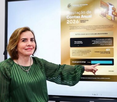 Marco histórico no TCE-AM (Foto: Filipe Jazz/Dicom TCE-AM)