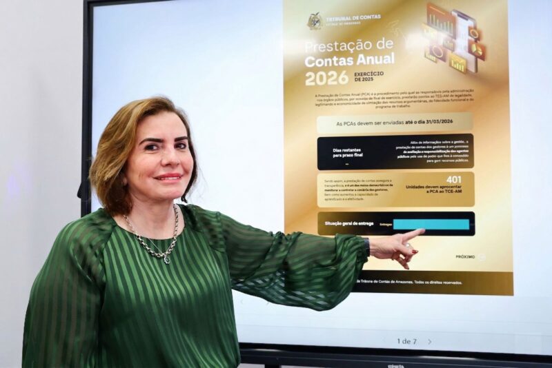 TCE-AM recebe 100% das prestações dentro do prazo