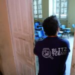 Blitz vistoria escolas antigas (Foto: Filipe Jazz/DICOM TCE-AM)